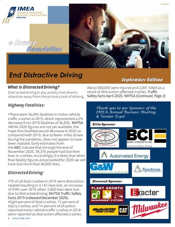 September eSource : End Distractive Driving