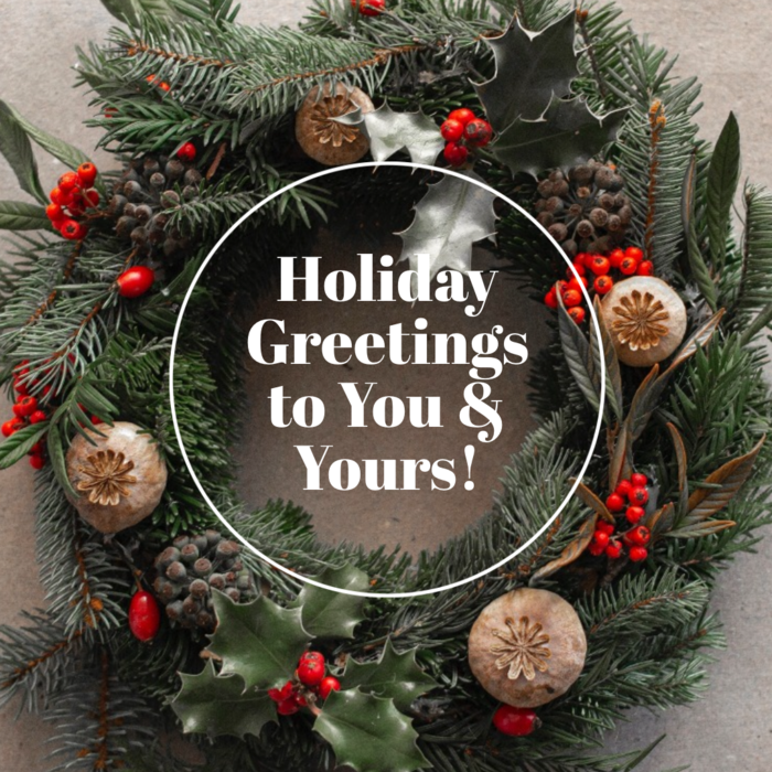 Holiday Greetings